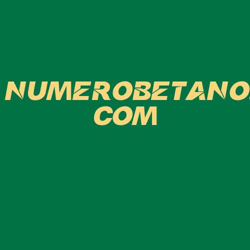 Logo da NUMEROBETANO